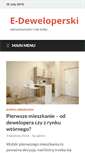 Mobile Screenshot of lubelskie.e-deweloperski.pl